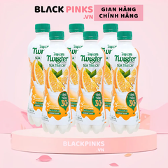 Lốc 6 chai sữa trái cây Juicy Milk vị cam 320ml