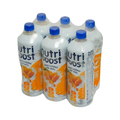 Lốc 6 chai sữa trái cây NutriBoost cam mật ong 1L