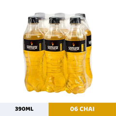 Lốc 6 chai tăng lực Samurai hương nhân sâm 390ml