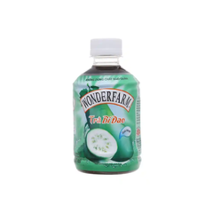 Lốc 6 chai trà bí đao Wonderfarm chai 280 ml