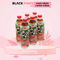 Lốc 6 chai trà đen C2 hương dâu anh đào 455ml