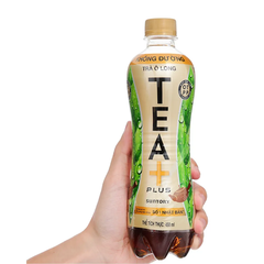 Lốc 6 chai trà ô long TEA+ Plus không đường 450ml