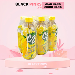 Lốc 6 chai trà xanh C2 hương chanh 355ml