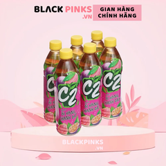 Lốc 6 chai trà xanh C2 hương ổi hồng chanh dây 455ml
