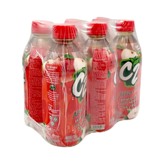 Lốc 6 chai trà xanh C2 hương táo 355ml