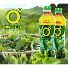 Lốc 6 chai trà xanh không độ 455ml