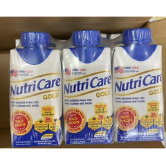 Lốc 6 hộp sữa nước Nutricare Gold 200ml