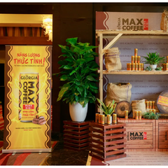 Lốc 6 lon cà phê sữa Georgia Max Coffee 180ml