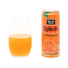 Lốc 6 lon nước cam có tép Teppy Minute Maid 320ml