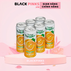 Lốc 6 lon nước cam ép Twister 320ml