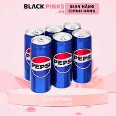 Lốc 6 lon nước ngọt có gaz Pepsi Cola 320ml