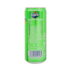 Lốc 6 lon nước ngọt Fanta soda kem 320ml