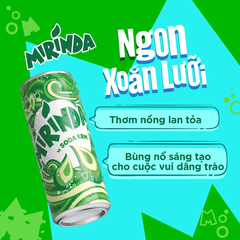 Lốc 6 lon nước ngọt Mirinda soda kem 320ml