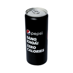 Lốc 6 lon nước ngọt Pepsi không calo 320ml