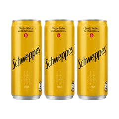 Lốc 6 lon nước soda Schweppes Tonic Water 320ml