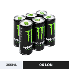 Lốc 6 lon nước tăng lực Monster Energy 355ml