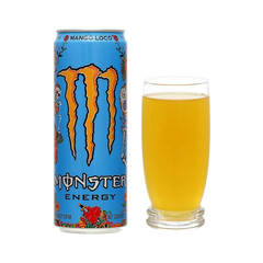 Lốc 6 lon nước tăng lực Monster Energy Mango vị xoài 355ml