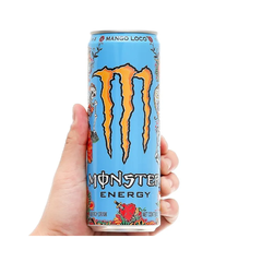Lốc 6 lon nước tăng lực Monster Energy Mango vị xoài 355ml
