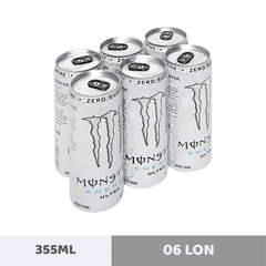 Lốc 6 lon nước tăng lực Monster Energy Ultra 355ml