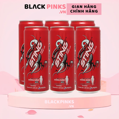 Lốc 6 lon nước tăng lực Sting hương dâu 320ml