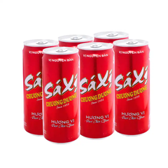Lốc 6 lon sá xị Chương Dương 320ml