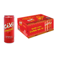 Lốc 6 lon sá xị Chương Dương 320ml