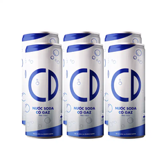 Lốc 6 lon soda Chương Dương 320ml
