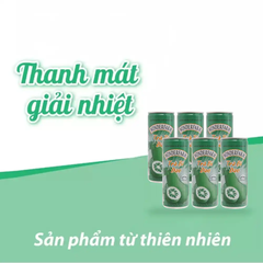 Lốc 6 lon trà bí đao Wonderfarm 240 ml