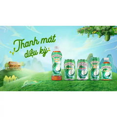 Lốc 6 lon trà bí đao Wonderfarm 240 ml