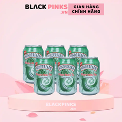 Lốc 6 lon trà bí đao Wonderfarm ít đường lon 310 ml