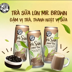 Lốc 6 lon trà sữa Mr.Brown 320ml