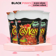 Lốc 6 ly mì Caykay kim chi ly 64g