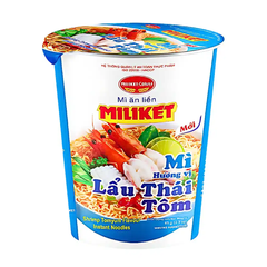 Lốc 6 ly mì Miliket vị lẩu thái tôm 65g