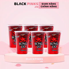 Lốc 6 ly nước tăng lực Rồng Đỏ dâu 200ml