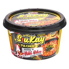 Lốc 6 tô mì hải sản SiuKay tia chớp 96g
