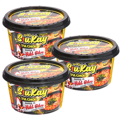 Lốc 6 tô mì hải sản SiuKay tia chớp 96g