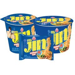Lốc mì Jin Ottogi không cay gói 120g/65g/110g