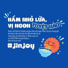 Lốc mì Jin Ottogi không cay gói 120g/65g/110g