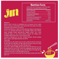 Lốc mì Jin Ottogi vị cay 80g/120g/65g/110g