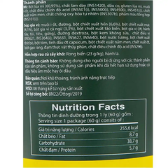 Lốc mì Jin Ottogi vị rong biển 120g/60g