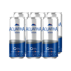 Lốc 6 lon nước soda Aquafina 320ml