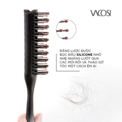 Lược bán nguyệt VACOSI tạo kiểu & phồng tóc C08