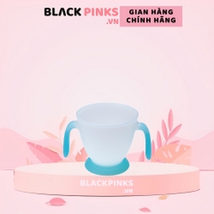 Ly nước cho bé Combi tay cầm xanh/tím