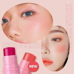 Má hồng Silkygirl dạng thỏi 01/04 màu hồng đào/cam đào 4g