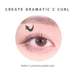 Mascara B.O.M làm dày và cong mi 01 màu đen 8g (nắp bạc)