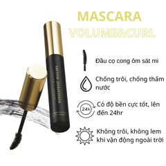 Mascara B.O.M làm dày và cong mi 01 màu đen 8g (nắp vàng)