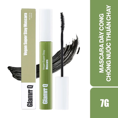 Mascara Glamrr Q làm cong, dài mi, lâu trôi, thuần chay 7g