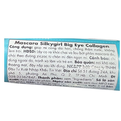 Mascara Silkygirl Big Eye làm dài và cong mi 5ml