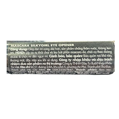 Mascara Silkygirl làm dài và dày mi, ngăn thấm nước 5ml
