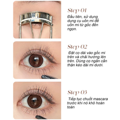 Mascara Ukiss Fireworks Bloom tăng dày và cong mi 6g